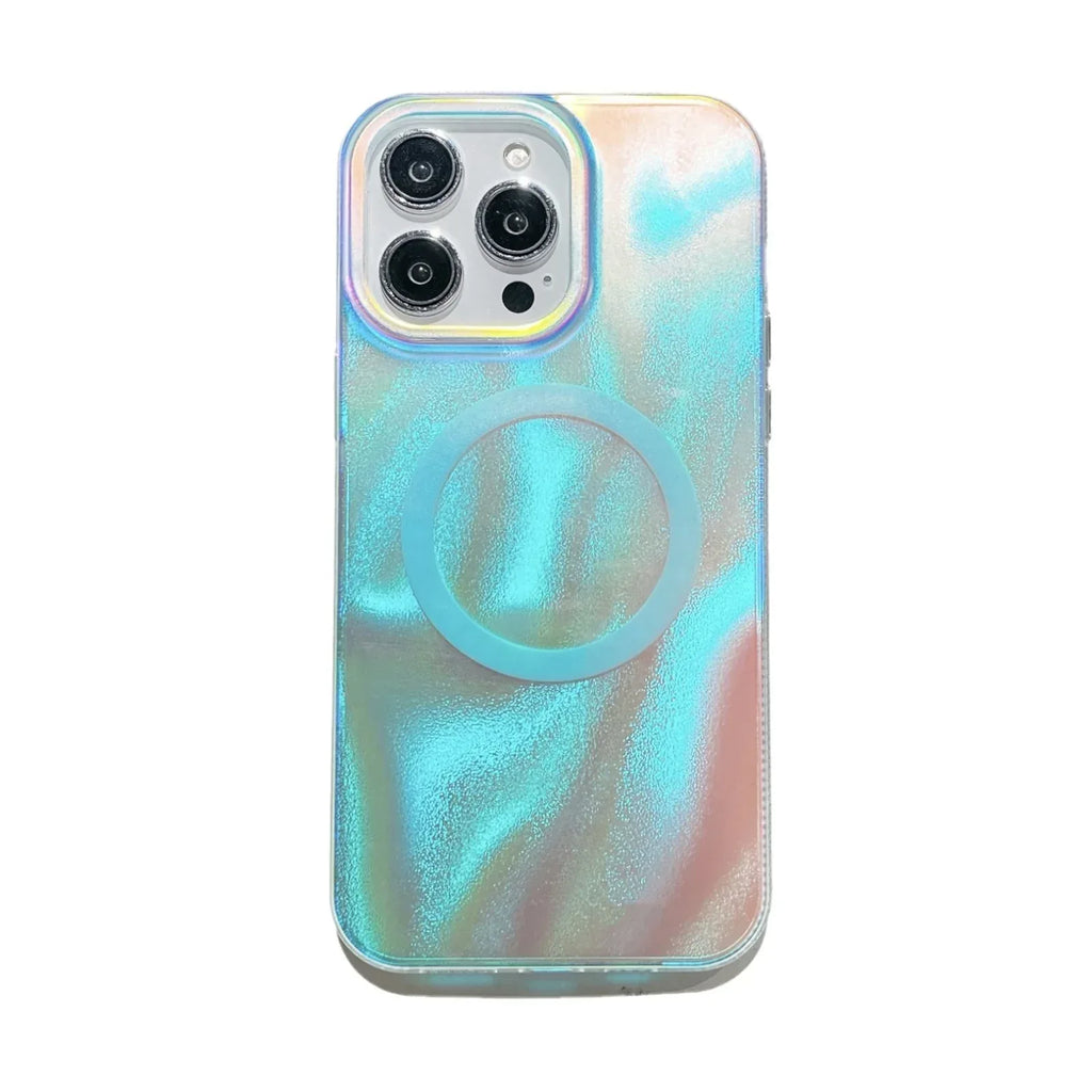 Laser Feather Yarn iPhone Case - Viexta