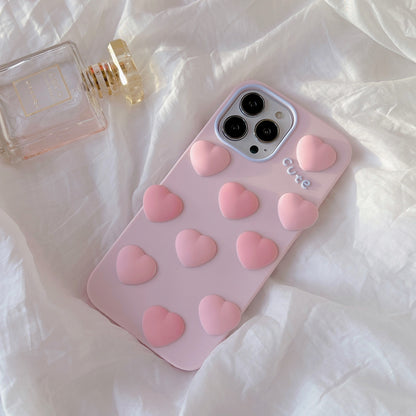 Girl Heart Soft iPhone Case