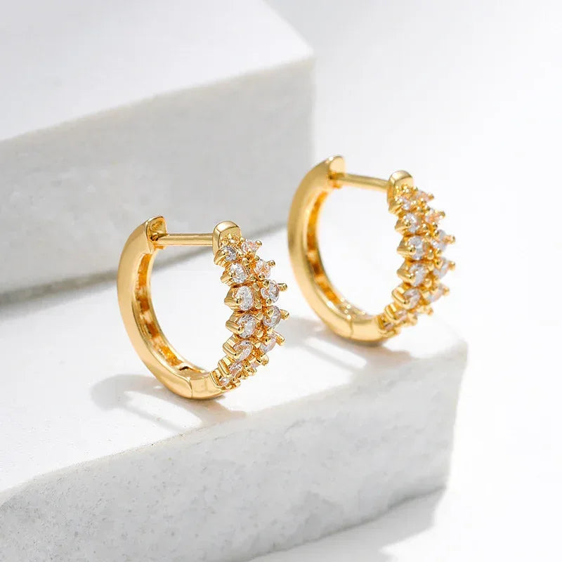 Light Luxury Ear Studs - Viexta