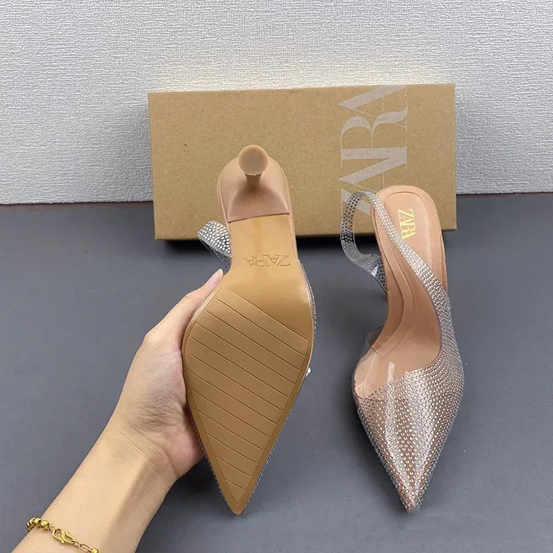 natural-color-shiny-ornament-rhinestone-pointed-heels - Viexta