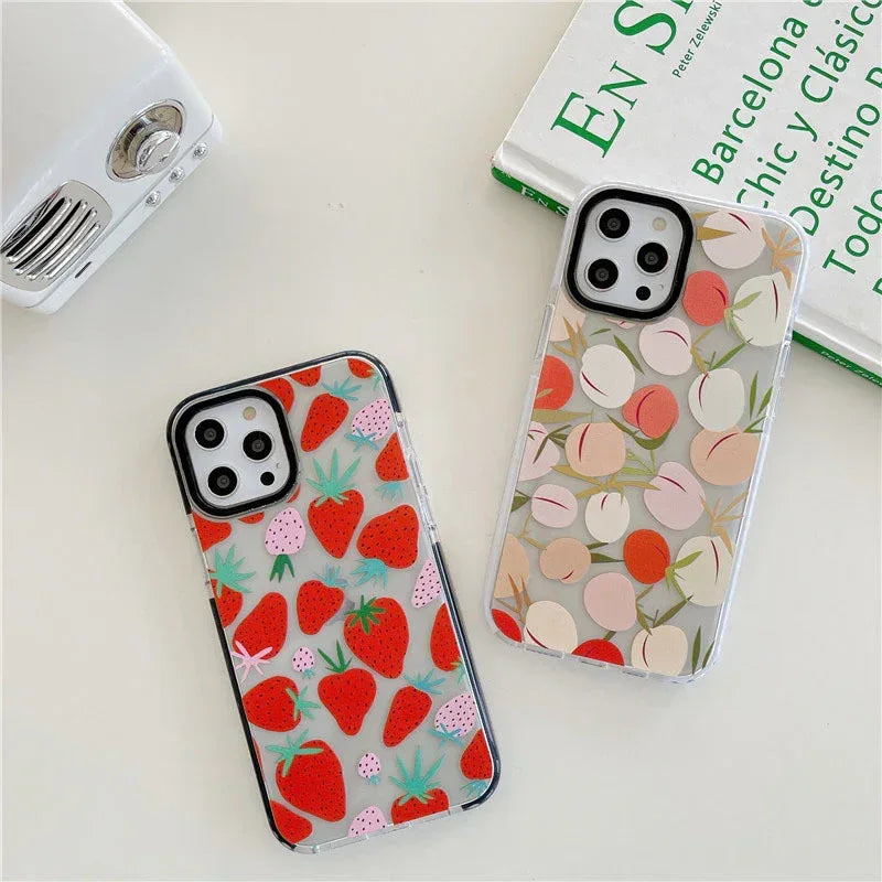 Strawberry Flower iPhone Case - Viexta