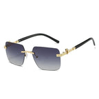 frameless-trimming-leopard-snake-sunglasses - Viexta