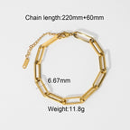 Stainless Steel Cuba Bracelet