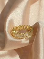 Zircon Ladder Square Ring - Viexta