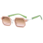 Hip Hop Small Square Box Exquisite Sun Glasses - Viexta