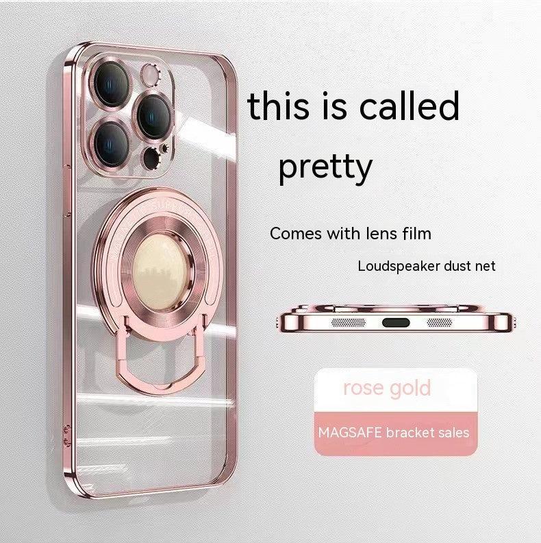 U-shaped Magnetic Plating iPhone Cover - Viexta