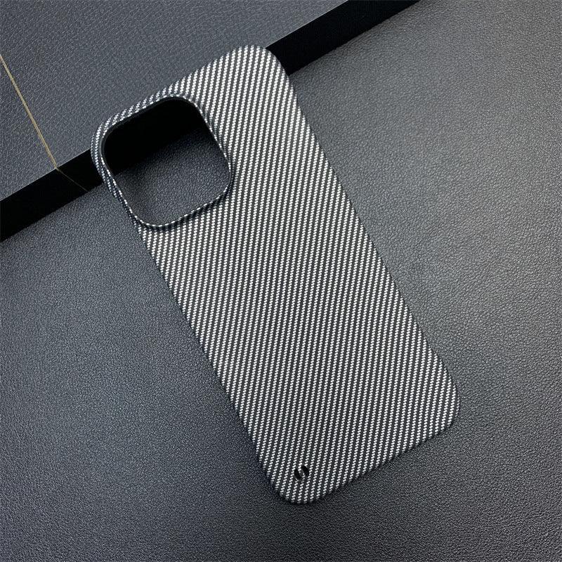 Frameless Triangle Source Pattern Ultra-thin Half Pack iPhone Case - Viexta