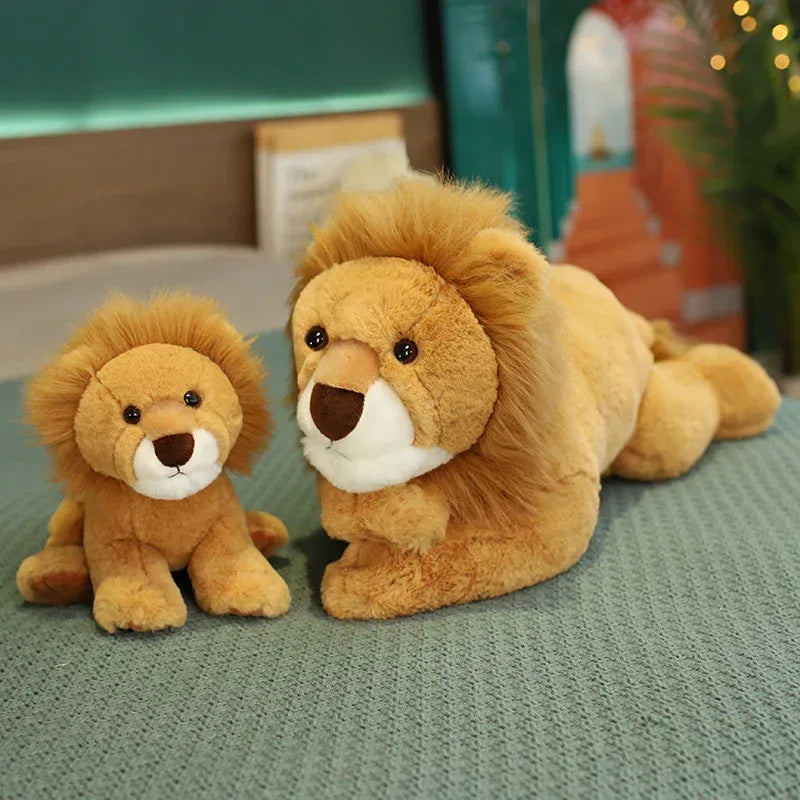 Cute Simulation Lion Doll Plush Toys - Viexta