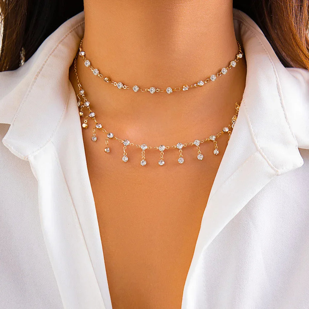 Graceful Zirconic Neckpiece/Anklet - Viexta