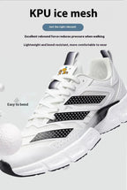 Mesh Breathable Trendy Popcorn Sneakers - Viexta