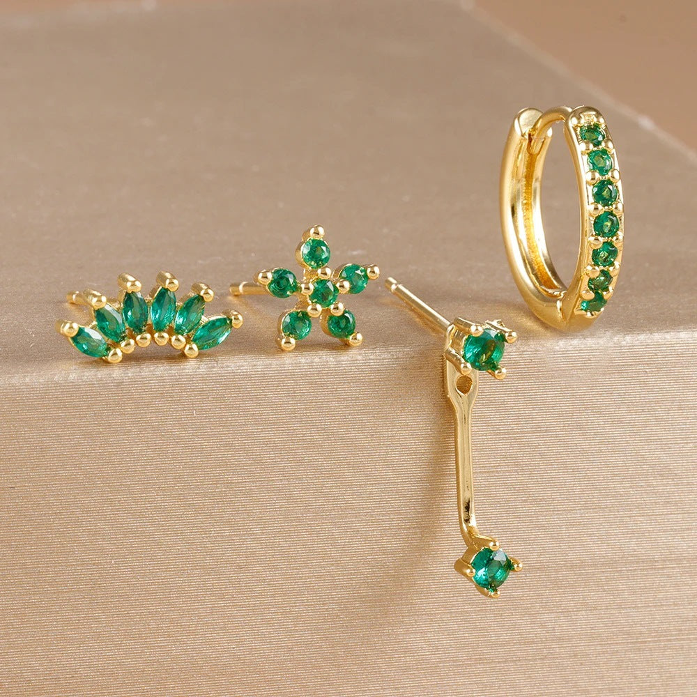 Zircon Stud Earrings