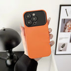 Simple Contrast Color Business Large Window iPhone Case - Viexta