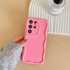 Cream Border  Anti Drop Samsung Case