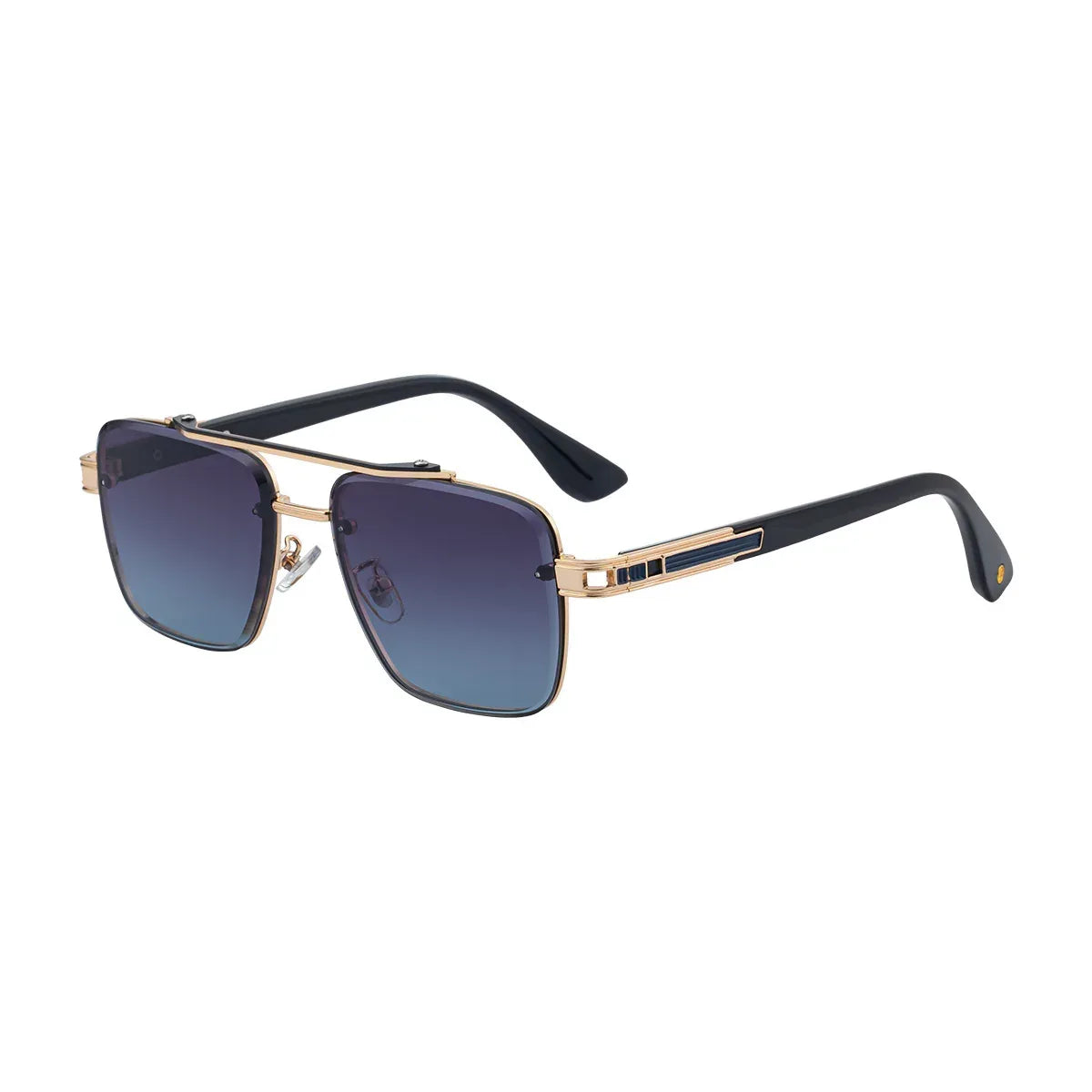 Mens Fashionable Square-frame Sunglasses - Viexta