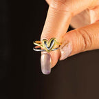 Ana Sterling Silver Love Ring - Viexta