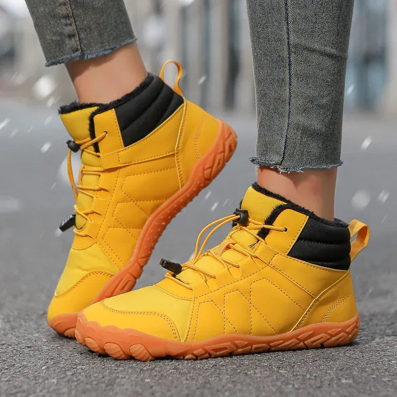 Men's Snow Thick Fleece Sole Sneakers - Viexta