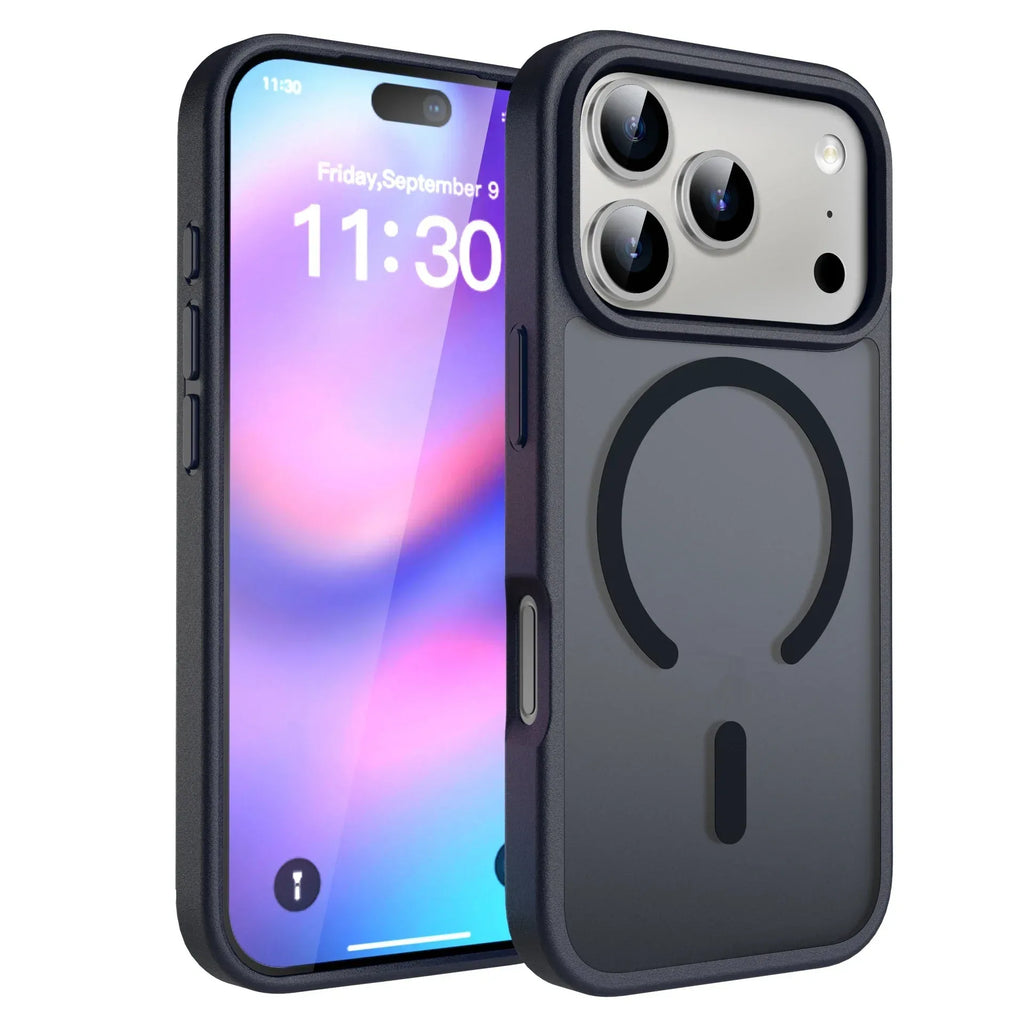 Frosted Skin Feeling Two-in-one Anti-drop iPhone Shell - Viexta