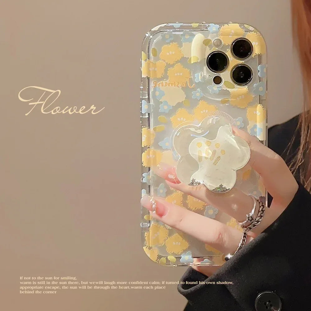 Floral Shell iPhone Case Holder - Viexta