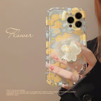 Floral Shell iPhone Case Holder