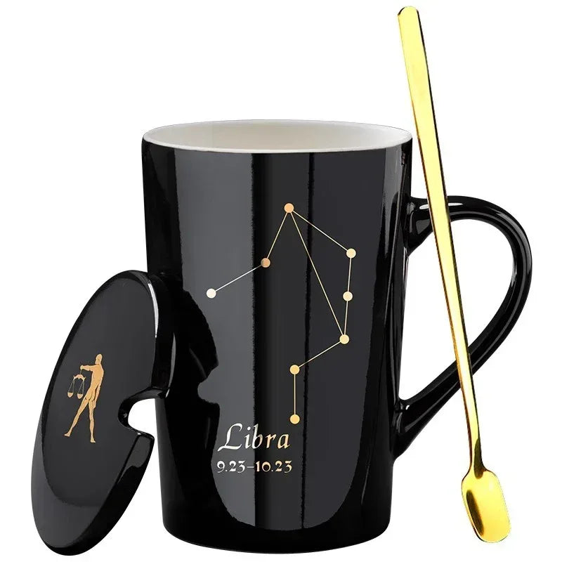 Twelve Constellation Ceramic Cup Set - Viexta