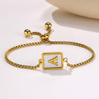 stainless-steel-english-letter-square-gold-bracelet