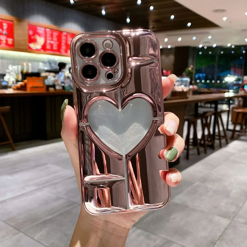 electroplated-love-iphone-case - Viexta