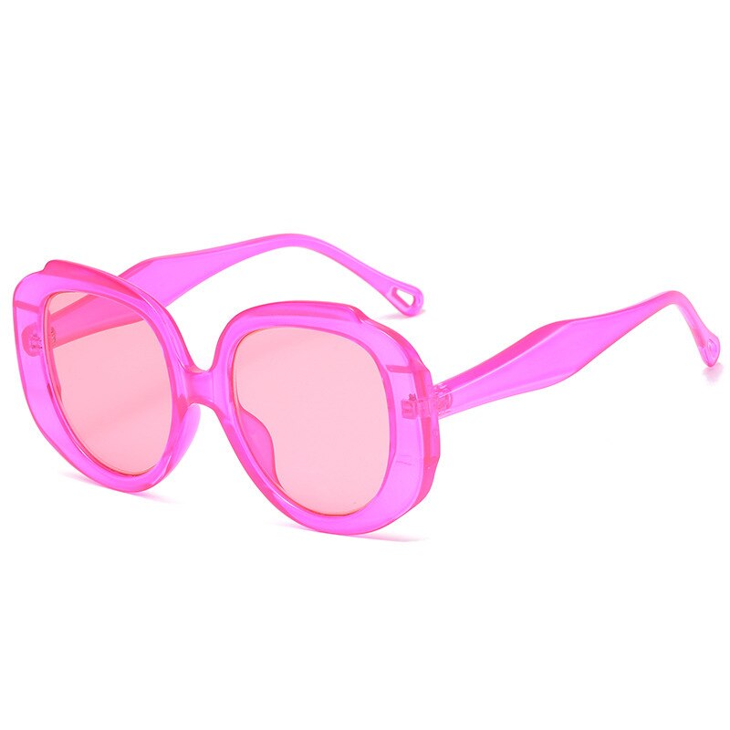 New Round Frame Retro Sunglasses Women Vintage Sun Glasses For Female Luxury Brand Eyeglasses Lady Oversized Sunglasses