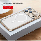 Precision-milled Matte Magnetic iPhone Case With Metal Edge - Viexta