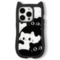 Cartoon Cat iPhone Case Stereo - Viexta