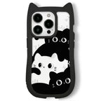 Cartoon Cat iPhone Case Stereo - Viexta