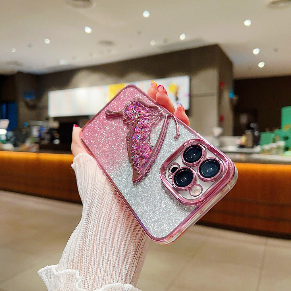 Glitter Meng Die Quicksand iPhone Case - Viexta