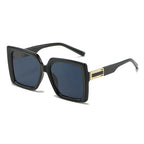 Square-shaped Gradient Oversized Sunglasses