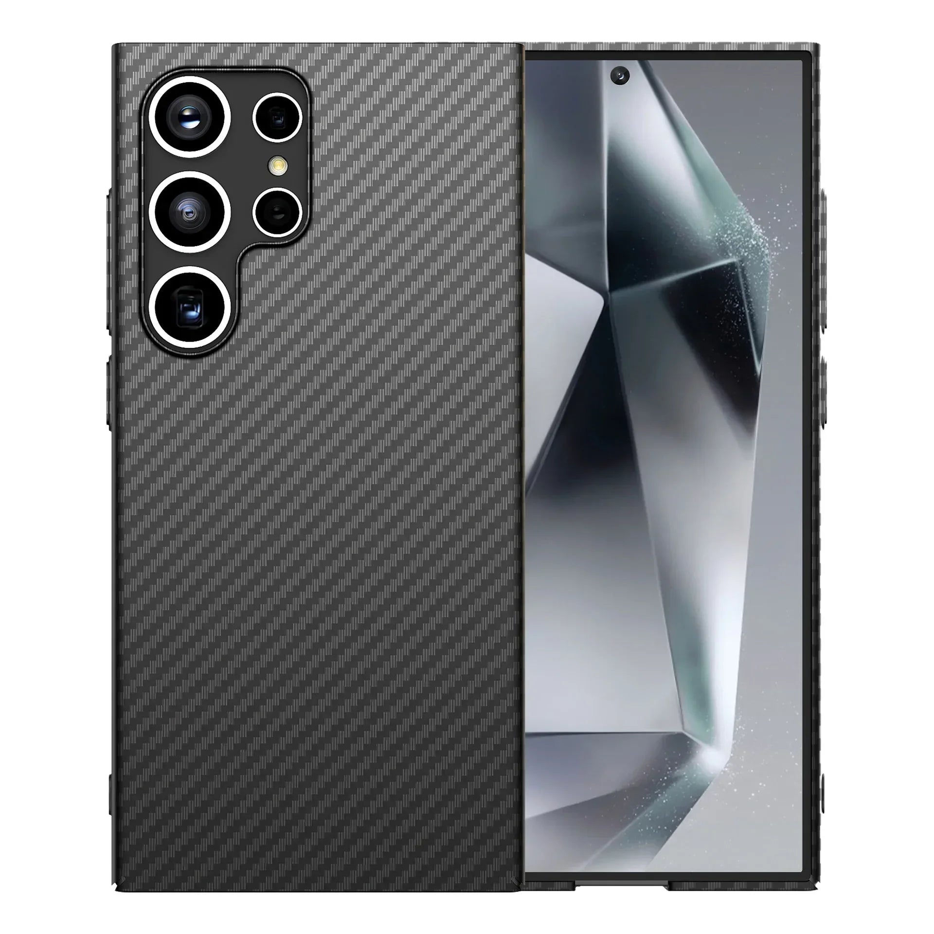 Carbon Fiber Advanced Sense Protective Cover for Samsung Ultra - Viexta