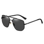 Men's Double Bridge Gradient Cut Sunglasses - Viexta
