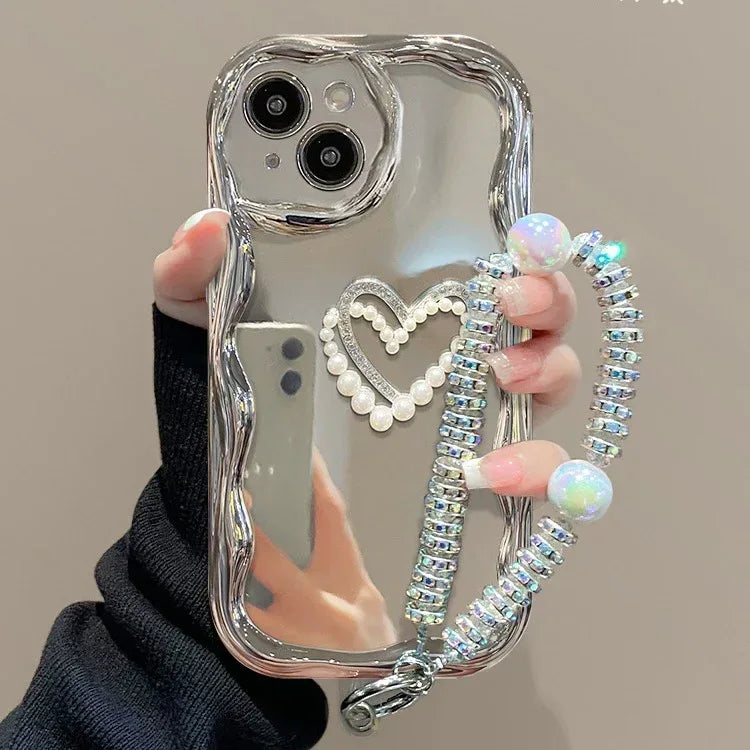 Three-dimensional Pearls iPhone Case - Viexta
