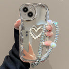Three-dimensional Pearls iPhone Case