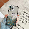 Creative Oil Painting Silicone iPhone Case - Viexta