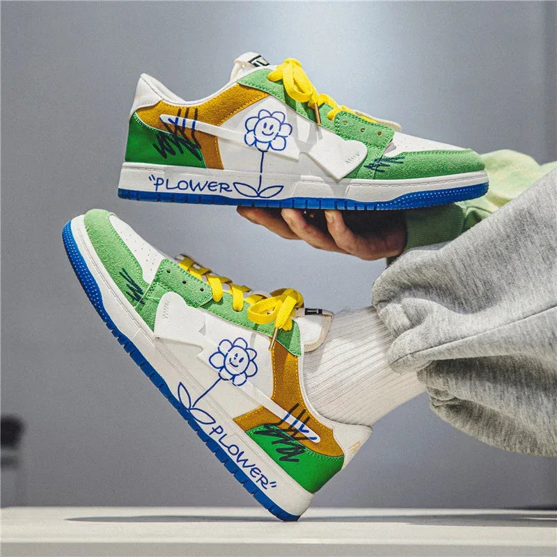 Versatile Graffiti Shoes - Viexta