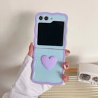 Small Heart Plush Lanyard Samsung Case - Viexta
