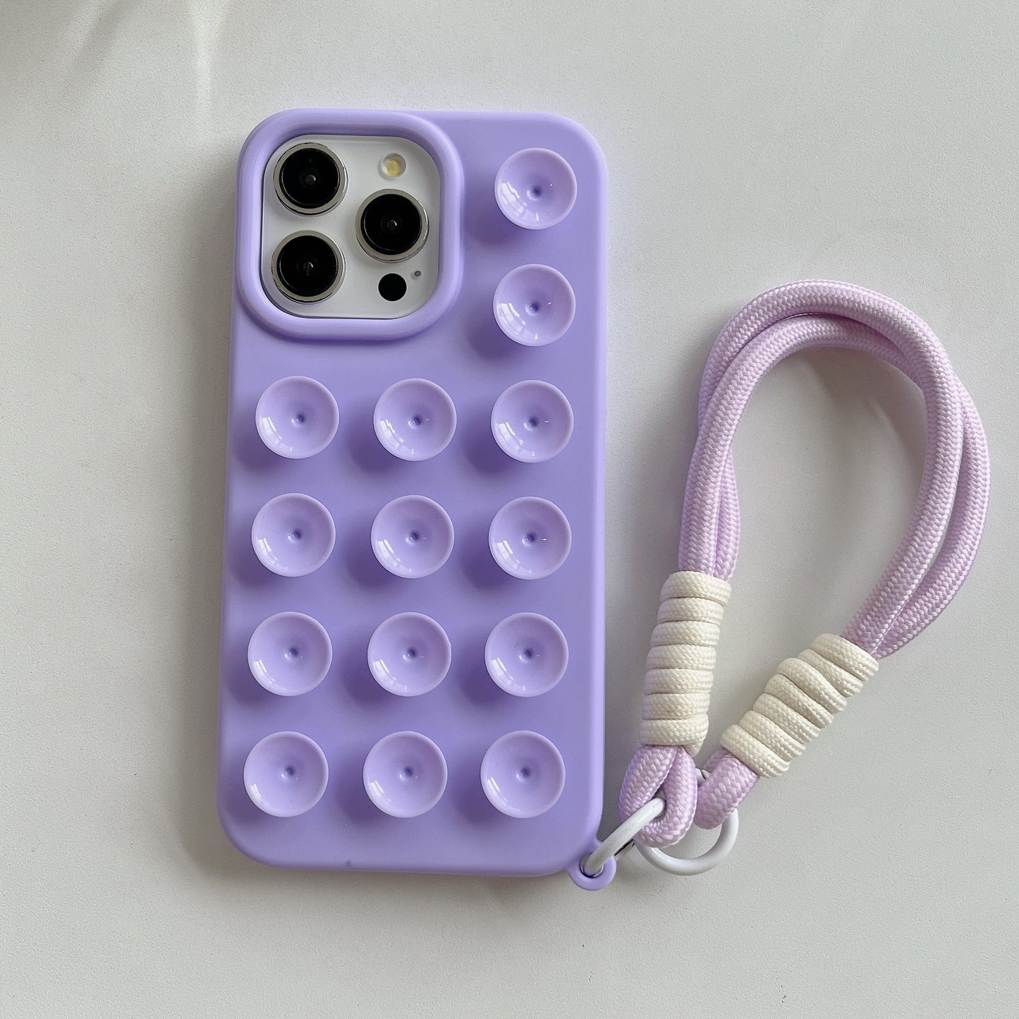 Suction Cup Lanyard iPhone Cover