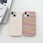 Woven Plaid Mobile iPhone Case
