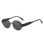 Fashion Retro Oval Sunglasses For Women - Viexta