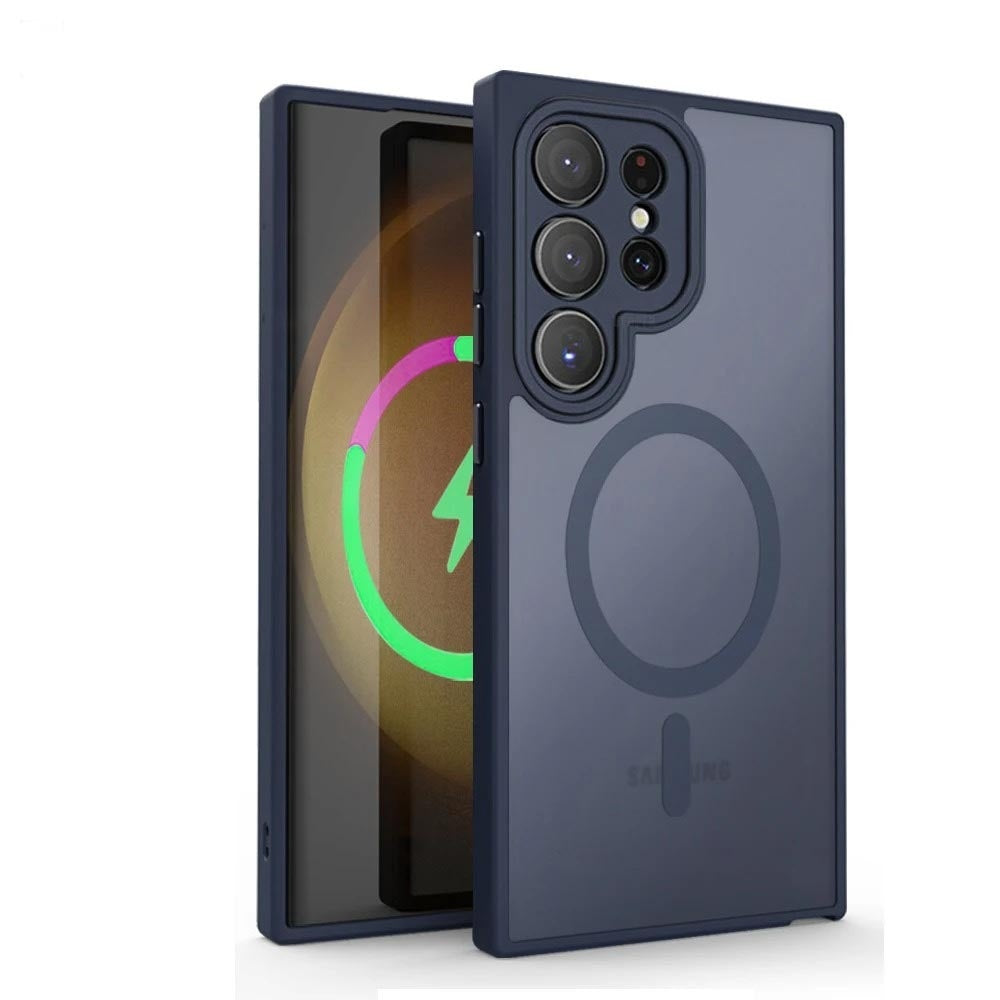 S24 Phone Case Magnetic Suction Case