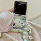 Cartoon Snoopy Samsung folding screen case