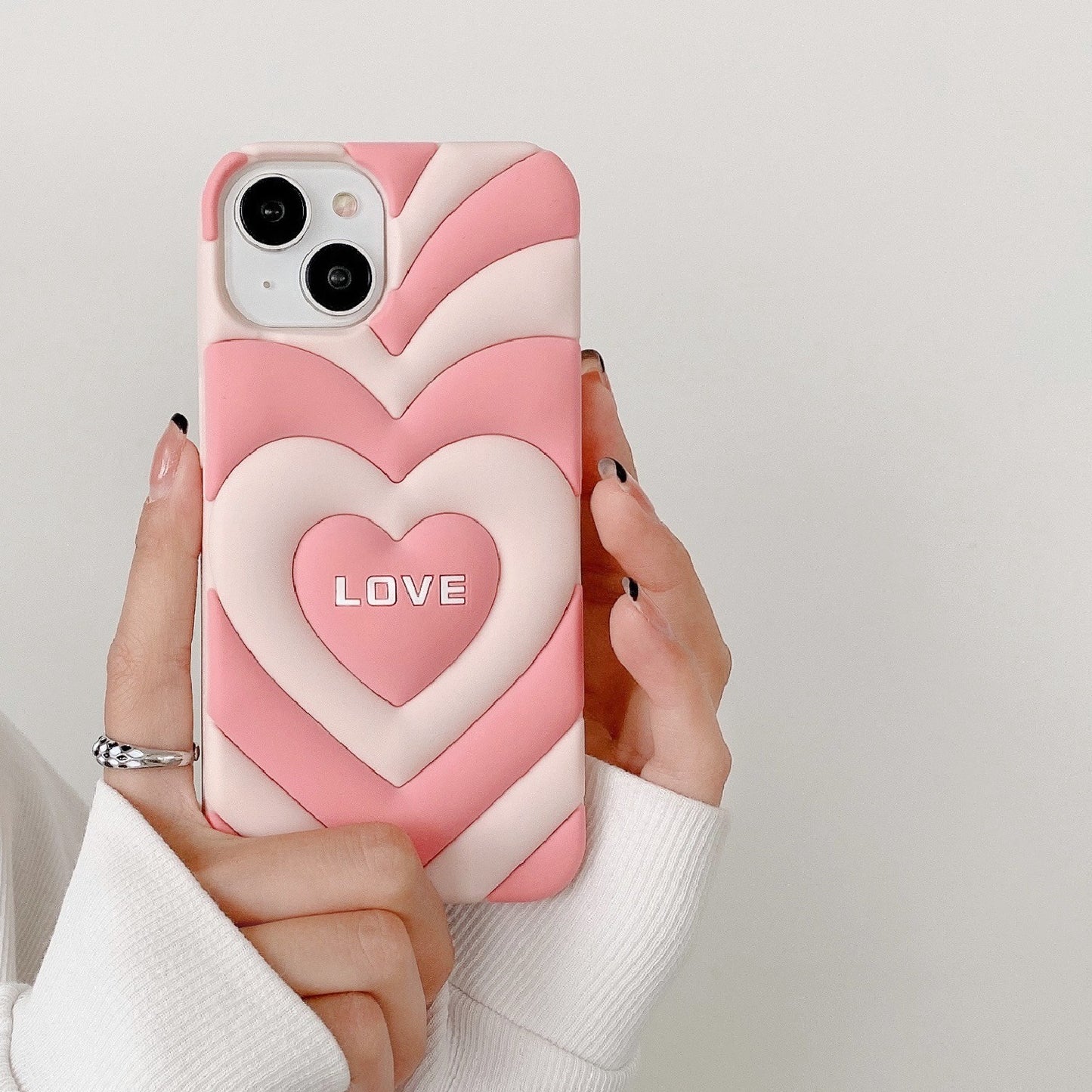 Love Silicone iPhone Case