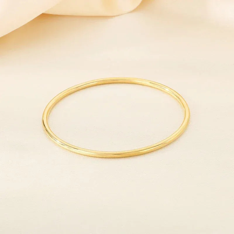 18K Vacuum Vapor Plating Ring Bracelet - Viexta