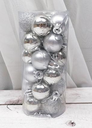 Christmas Decoration Shiny Matte Christmas Ball - Viexta