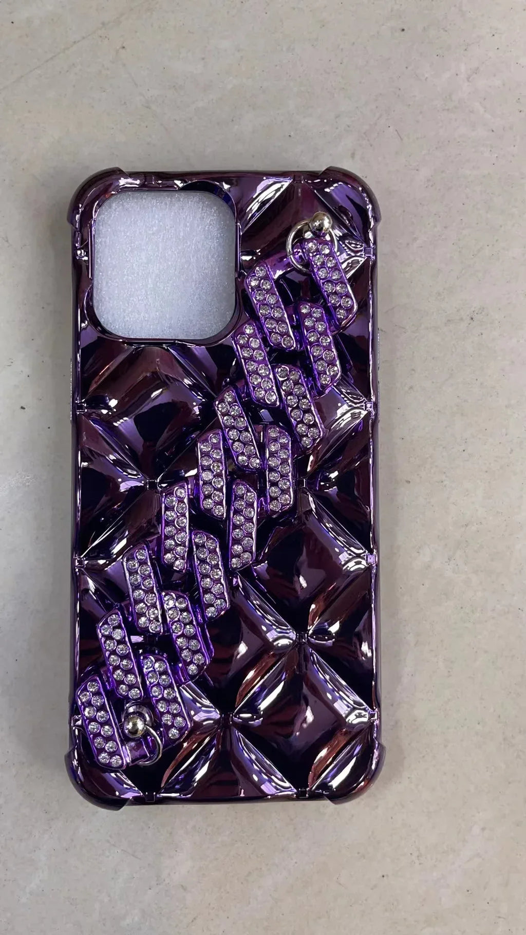 Rhinestone Braceleted iPhone Case - Viexta
