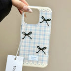 Plaid Bow iPhone Case - Viexta
