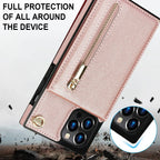 Crossbody XR Zipper iPhone Cover - Viexta